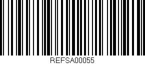 Código de barras (EAN, GTIN, SKU, ISBN): 'REFSA00055'