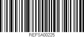 Código de barras (EAN, GTIN, SKU, ISBN): 'REFSA00225'