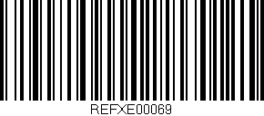 Código de barras (EAN, GTIN, SKU, ISBN): 'REFXE00069'