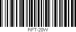 Código de barras (EAN, GTIN, SKU, ISBN): 'RFT-20W'
