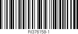 Código de barras (EAN, GTIN, SKU, ISBN): 'RI376158-1'