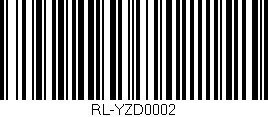 Código de barras (EAN, GTIN, SKU, ISBN): 'RL-YZD0002'