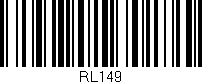 Código de barras (EAN, GTIN, SKU, ISBN): 'RL149'