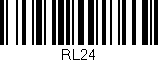 Código de barras (EAN, GTIN, SKU, ISBN): 'RL24'