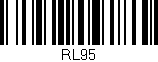 Código de barras (EAN, GTIN, SKU, ISBN): 'RL95'