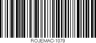 Código de barras (EAN, GTIN, SKU, ISBN): 'ROJEMAC-1079'