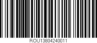 Código de barras (EAN, GTIN, SKU, ISBN): 'ROU13804240011'