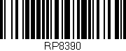 Código de barras (EAN, GTIN, SKU, ISBN): 'RP8390'