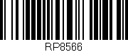 Código de barras (EAN, GTIN, SKU, ISBN): 'RP8566'