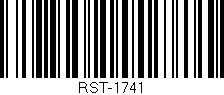 Código de barras (EAN, GTIN, SKU, ISBN): 'RST-1741'