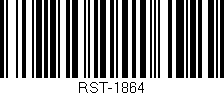 Código de barras (EAN, GTIN, SKU, ISBN): 'RST-1864'