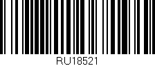 Código de barras (EAN, GTIN, SKU, ISBN): 'RU18521'