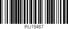 Código de barras (EAN, GTIN, SKU, ISBN): 'RU19467'