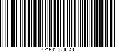 Código de barras (EAN, GTIN, SKU, ISBN): 'RY1531-3700-48'