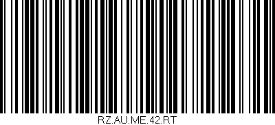 Código de barras (EAN, GTIN, SKU, ISBN): 'RZ.AU.ME.42.RT'