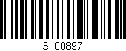 Código de barras (EAN, GTIN, SKU, ISBN): 'S100897'