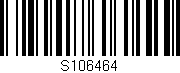 Código de barras (EAN, GTIN, SKU, ISBN): 'S106464'