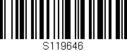 Código de barras (EAN, GTIN, SKU, ISBN): 'S119646'