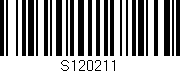 Código de barras (EAN, GTIN, SKU, ISBN): 'S120211'