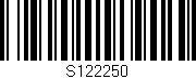 Código de barras (EAN, GTIN, SKU, ISBN): 'S122250'