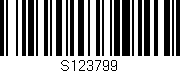 Código de barras (EAN, GTIN, SKU, ISBN): 'S123799'