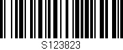 Código de barras (EAN, GTIN, SKU, ISBN): 'S123823'