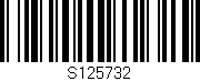 Código de barras (EAN, GTIN, SKU, ISBN): 'S125732'