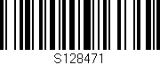 Código de barras (EAN, GTIN, SKU, ISBN): 'S128471'