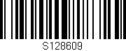 Código de barras (EAN, GTIN, SKU, ISBN): 'S128609'