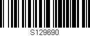 Código de barras (EAN, GTIN, SKU, ISBN): 'S129690'