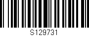 Código de barras (EAN, GTIN, SKU, ISBN): 'S129731'