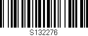 Código de barras (EAN, GTIN, SKU, ISBN): 'S132276'
