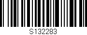 Código de barras (EAN, GTIN, SKU, ISBN): 'S132283'