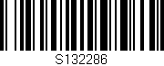 Código de barras (EAN, GTIN, SKU, ISBN): 'S132286'