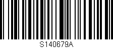 Código de barras (EAN, GTIN, SKU, ISBN): 'S140679A'