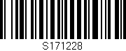Código de barras (EAN, GTIN, SKU, ISBN): 'S171228'