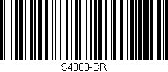Código de barras (EAN, GTIN, SKU, ISBN): 'S4008-BR'
