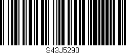 Código de barras (EAN, GTIN, SKU, ISBN): 'S43J5290'