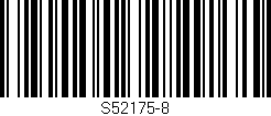 Código de barras (EAN, GTIN, SKU, ISBN): 'S52175-8'