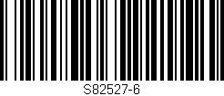 Código de barras (EAN, GTIN, SKU, ISBN): 'S82527-6'