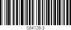 Código de barras (EAN, GTIN, SKU, ISBN): 'S84128-3'