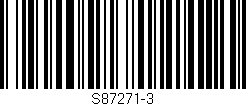 Código de barras (EAN, GTIN, SKU, ISBN): 'S87271-3'