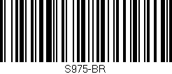 Código de barras (EAN, GTIN, SKU, ISBN): 'S975-BR'