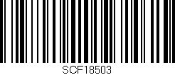 Código de barras (EAN, GTIN, SKU, ISBN): 'SCF18503'