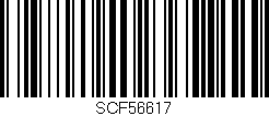 Código de barras (EAN, GTIN, SKU, ISBN): 'SCF56617'