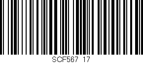 Código de barras (EAN, GTIN, SKU, ISBN): 'SCF567/17'