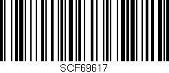 Código de barras (EAN, GTIN, SKU, ISBN): 'SCF69617'