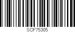 Código de barras (EAN, GTIN, SKU, ISBN): 'SCF75305'