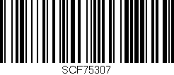 Código de barras (EAN, GTIN, SKU, ISBN): 'SCF75307'