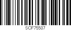Código de barras (EAN, GTIN, SKU, ISBN): 'SCF75507'